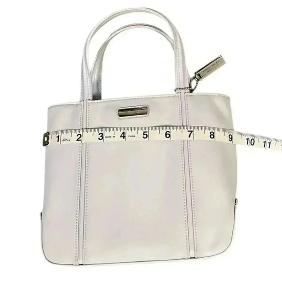 Nine West Accessories Small Hand Bag Light Blue Cloth Like Material - Picture 14 of 16